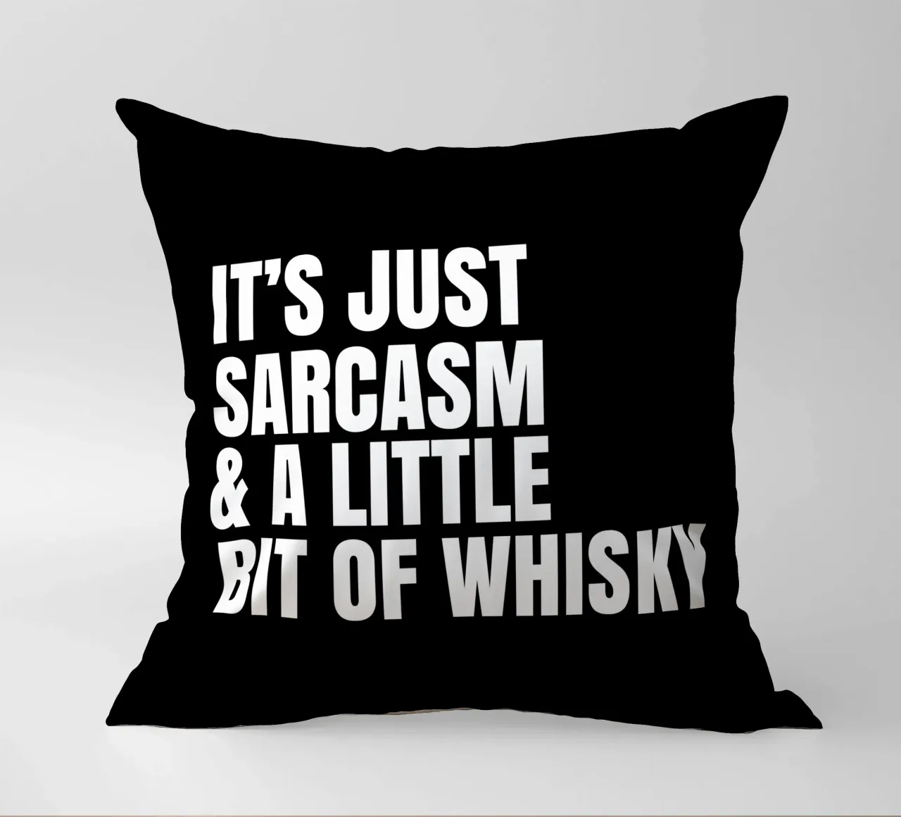 It's just sarcasm and a little bit of whisky cuscino da happieeagle