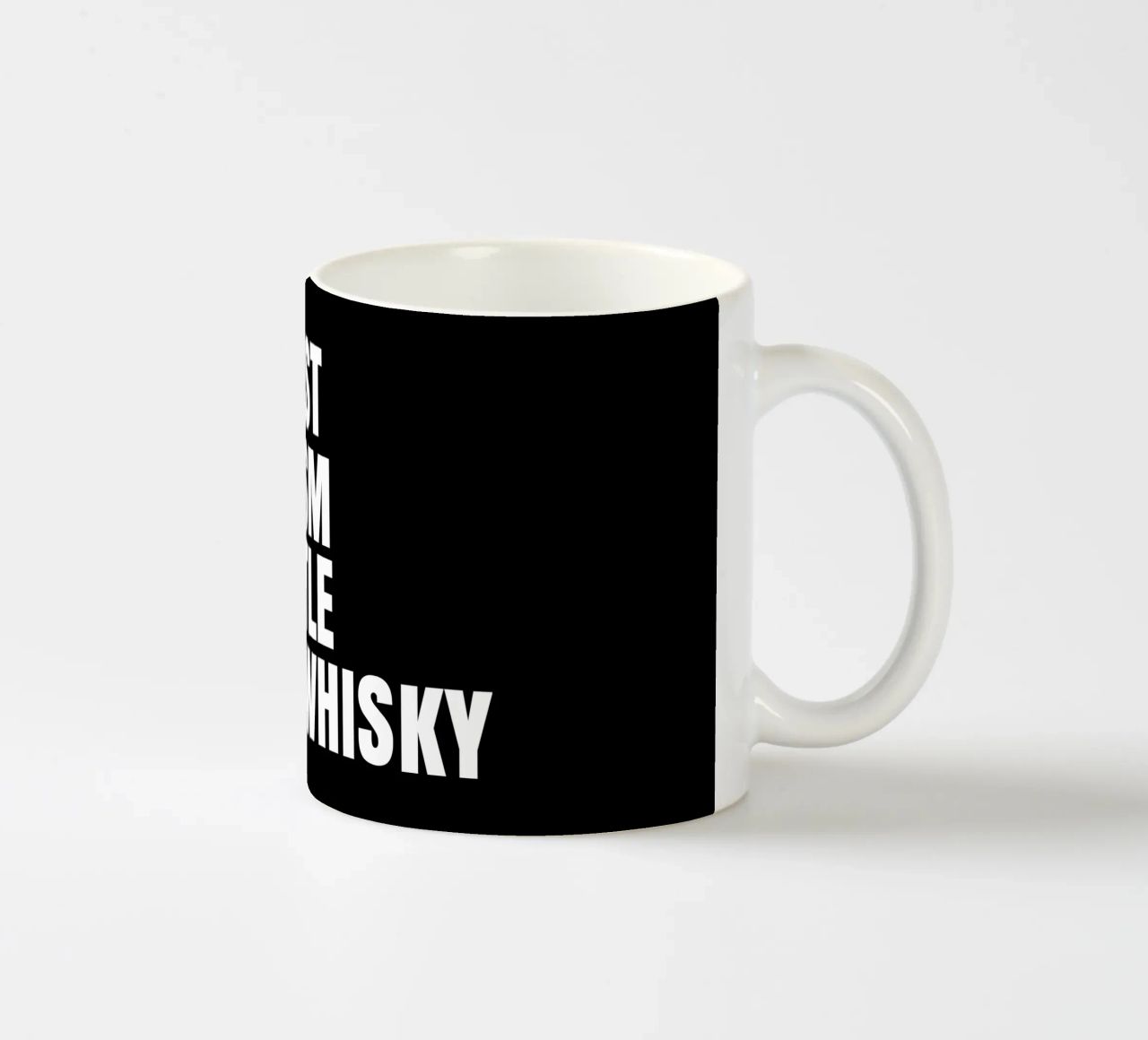 It's just sarcasm and a little bit of whisky tazza in ceramica da happieeagle