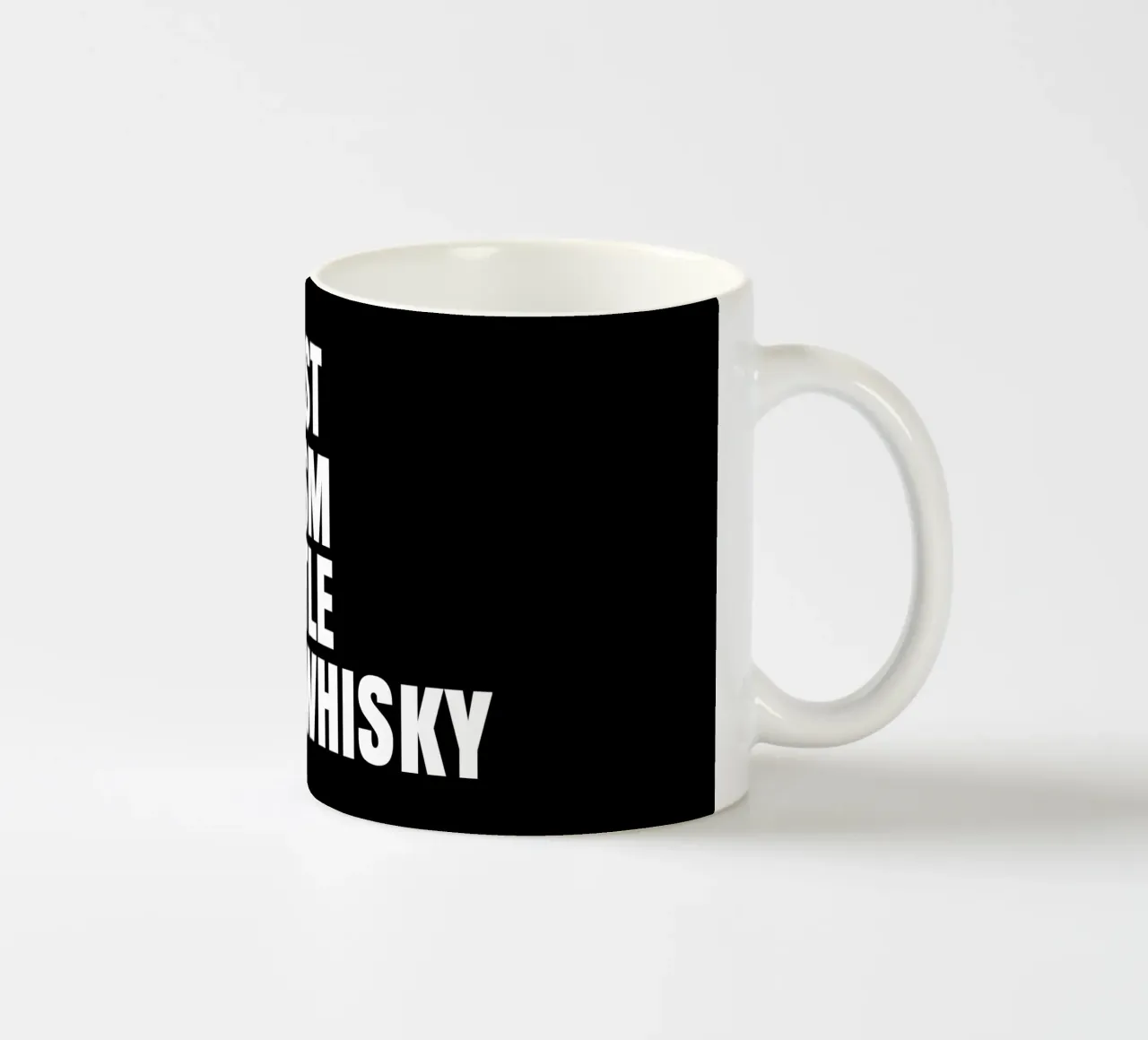 It's just sarcasm and a little bit of whisky tazza in ceramica da happieeagle