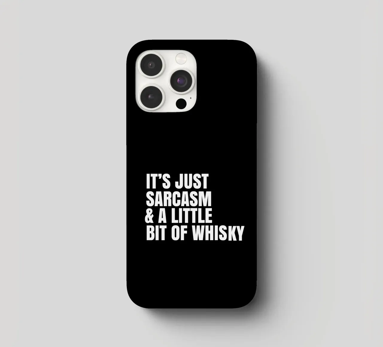 It's just sarcasm and a little bit of whisky cover iphone da happieeagle