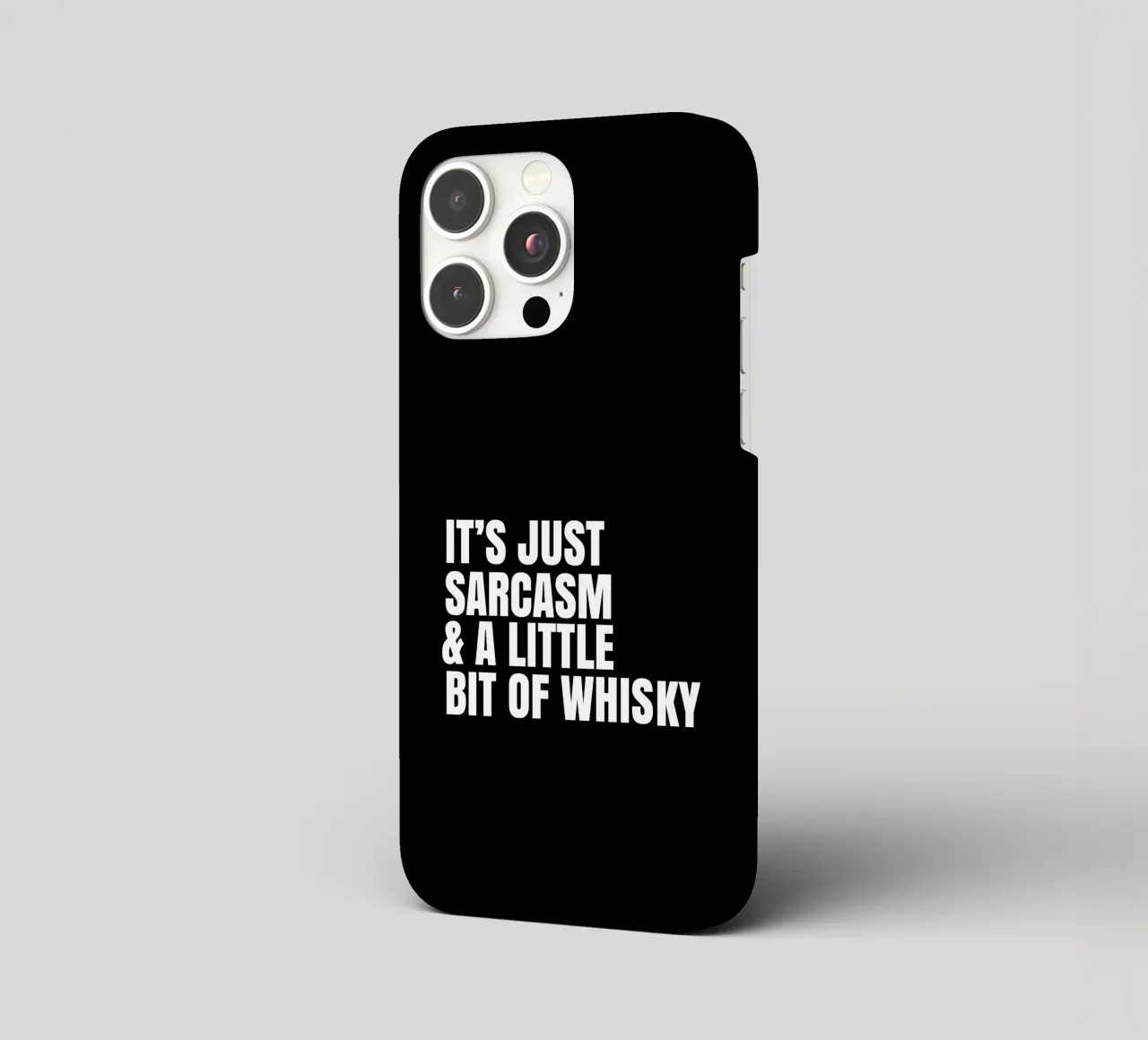 It's just sarcasm and a little bit of whisky cover iphone da happieeagle