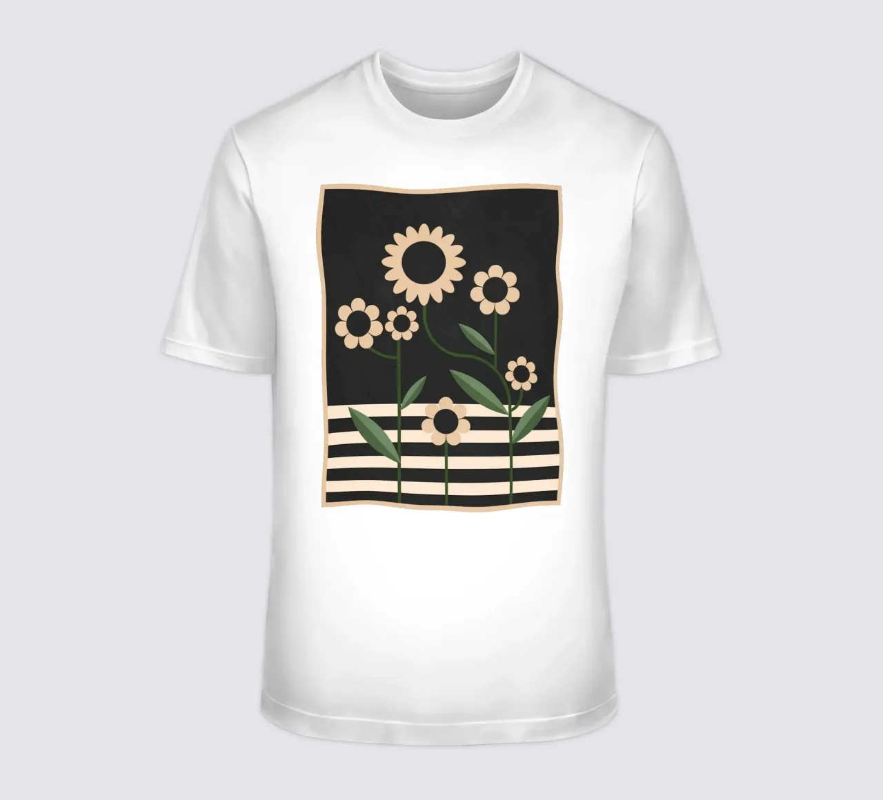Geometria floreale 37 t-shirt da Gaite
