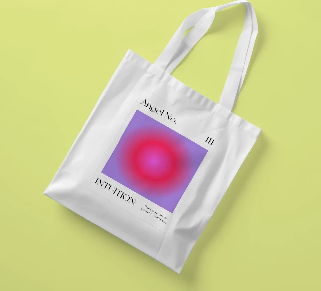 Angelo n. 111: Intution Aura borsa in juta da Paigaam Studio