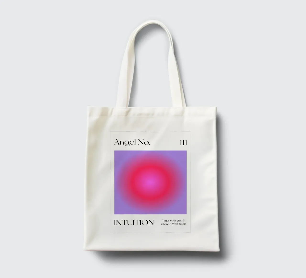 Angelo n. 111: Intution Aura borsa in juta da Paigaam Studio