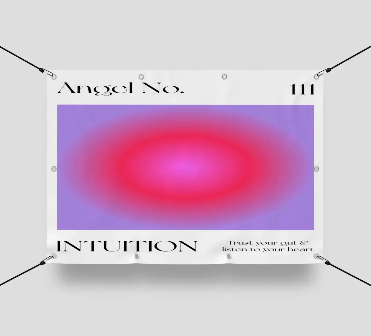 Angelo n. 111: Intution Aura telo in pvc da Paigaam Studio