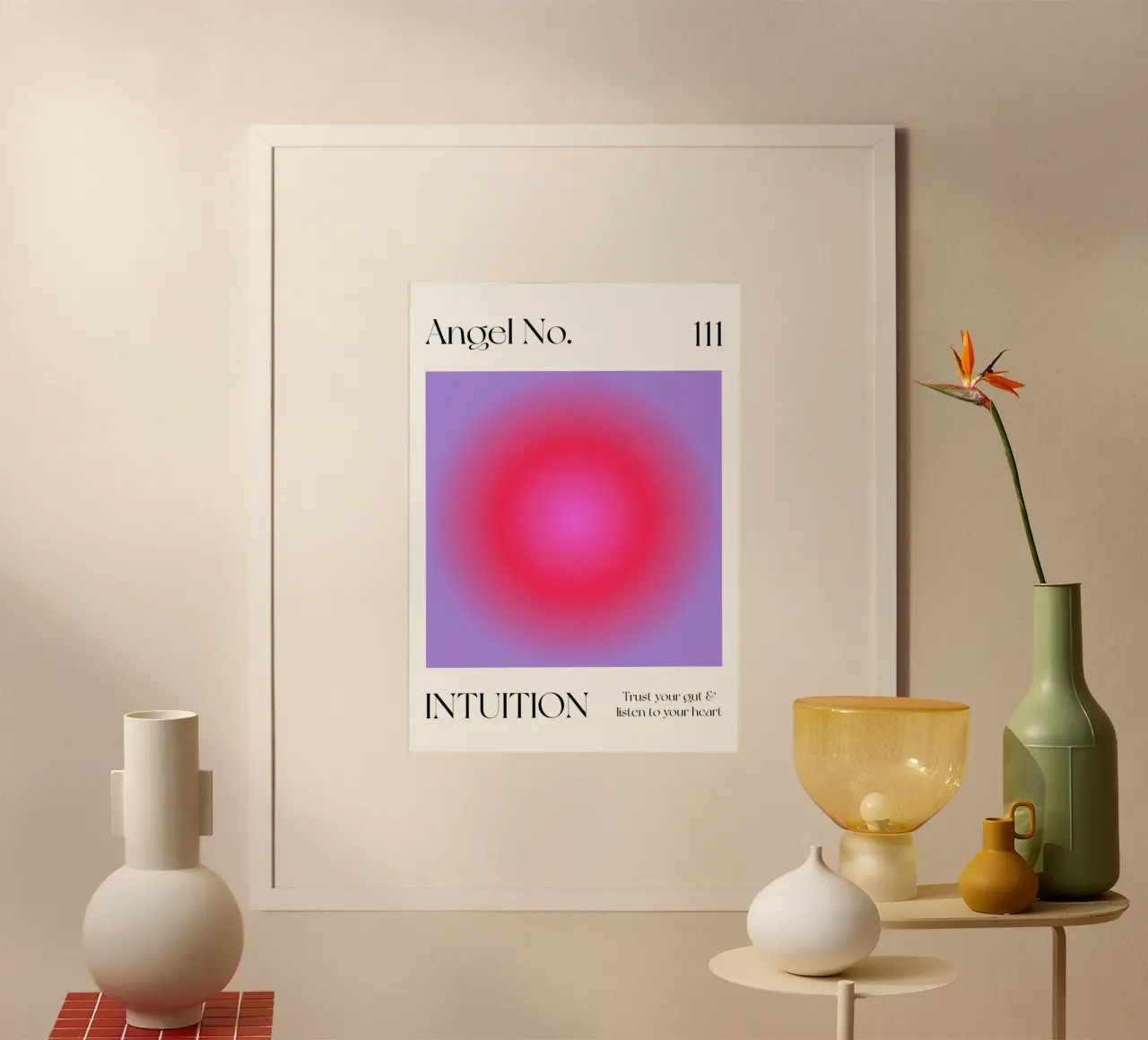 Angelo n. 111: Intution Aura carta hahnemühle da Paigaam Studio