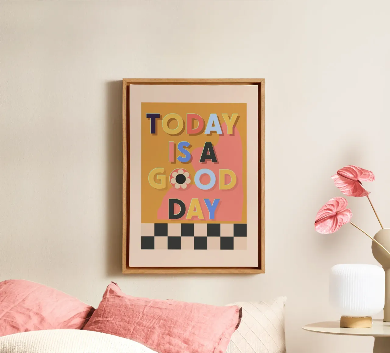 Today Is A Good Day canvas by Gaite