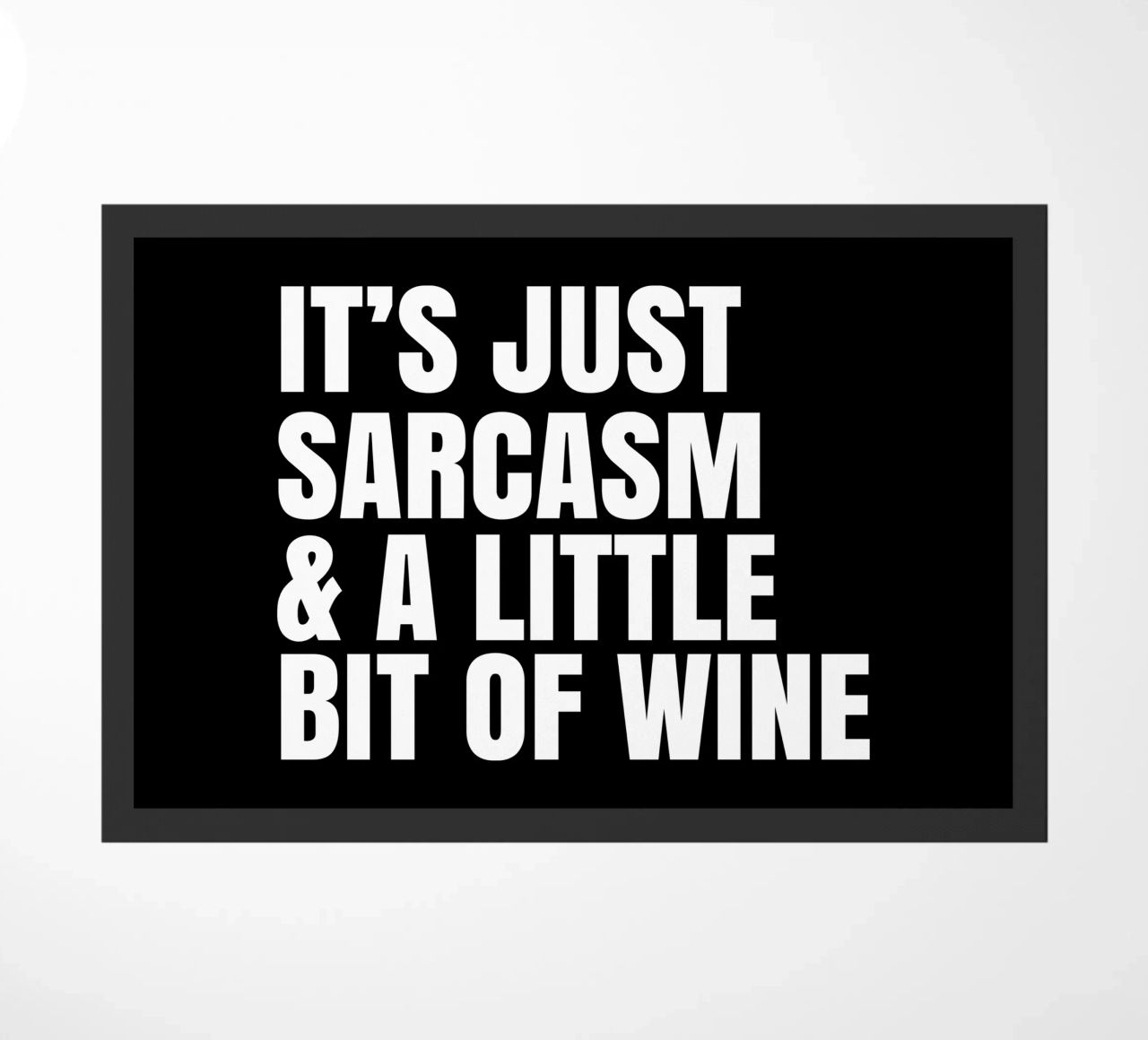 It's just sarcasm and a little bit of wine zerbino da happieeagle