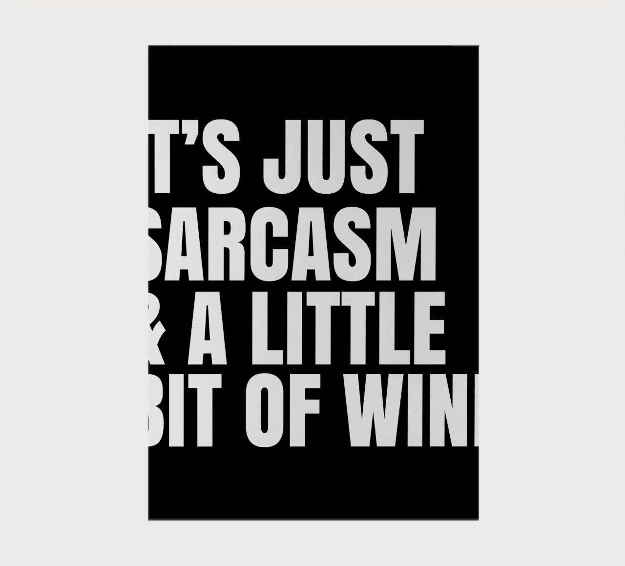 It's just sarcasm and a little bit of wine diario da happieeagle