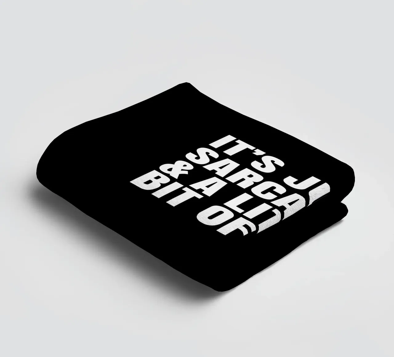 It's just sarcasm and a little bit of wine serviette de bain de happieeagle