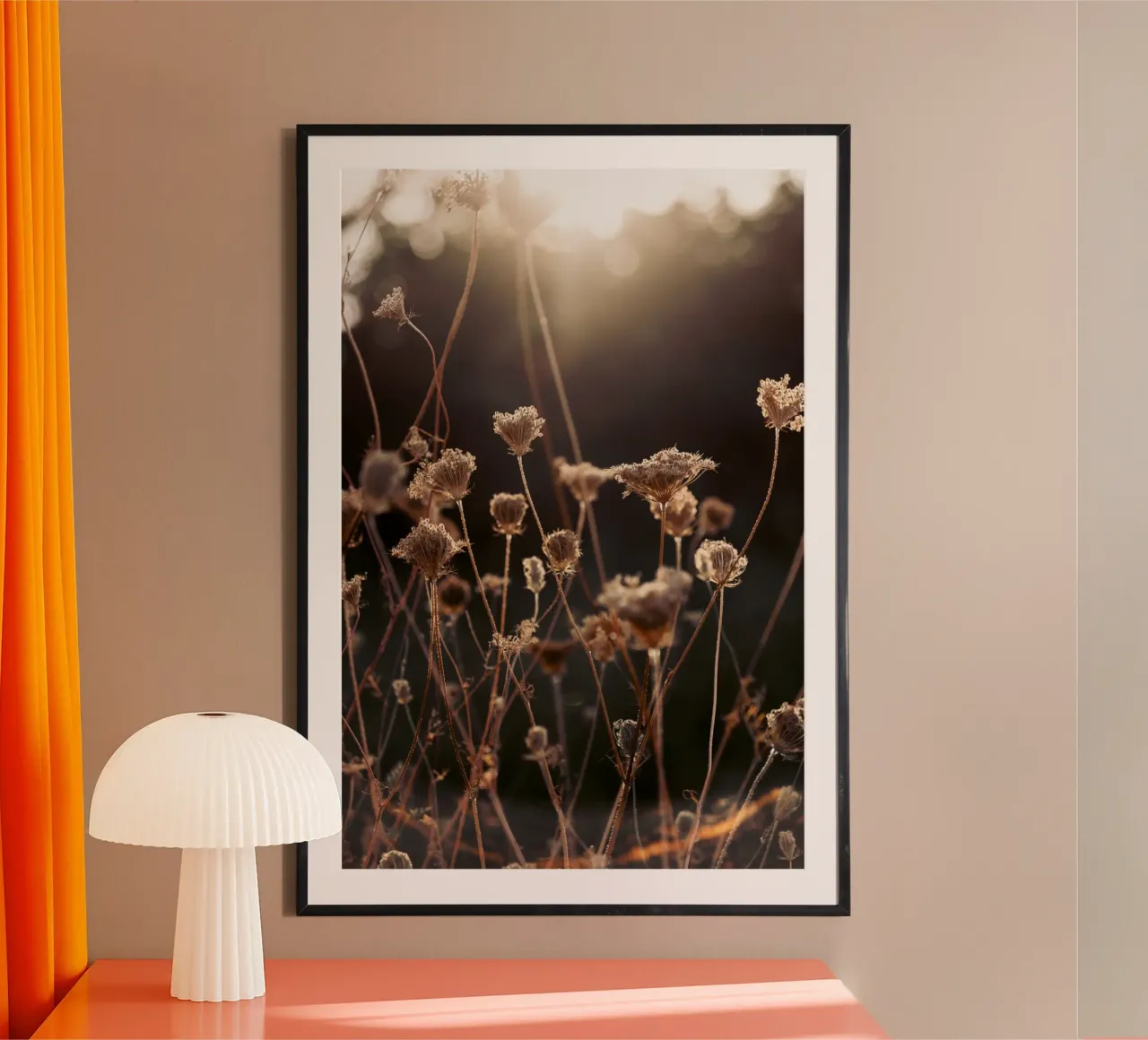 Warm Winter Light 2 Poster von Mareike Böhmer Photography
