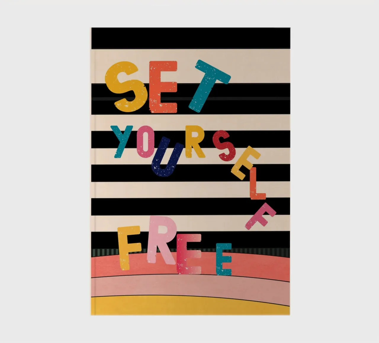 Set Yourself Free 2 notebook by Gaite