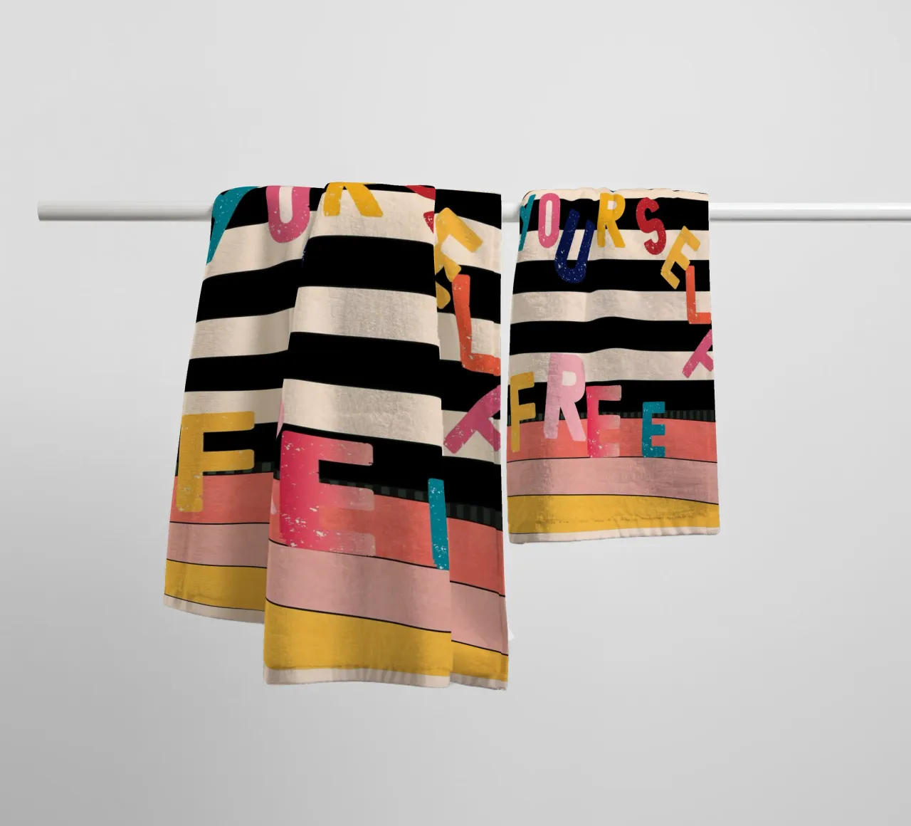 Set Yourself Free 2 towel by Gaite