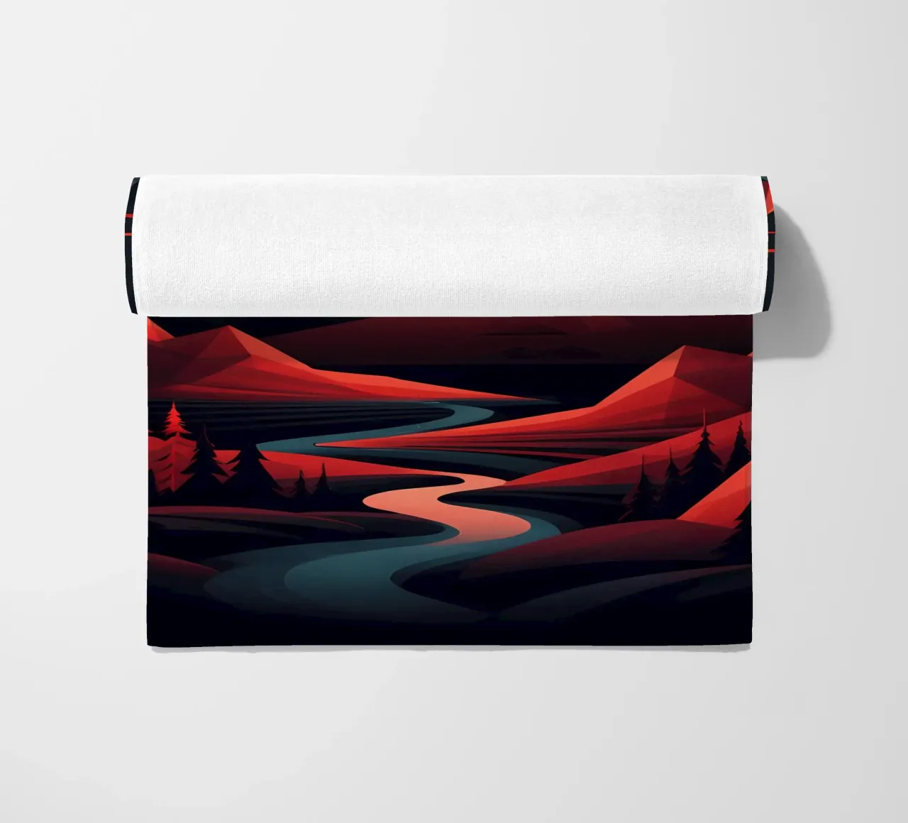 Sinfonia al tramonto telo mare da Artistic-shop