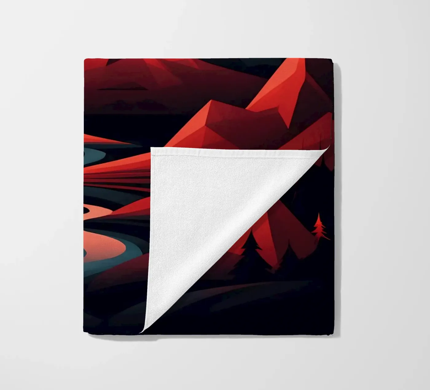 Zonsondergang Symfonie strandhanddoek van Artistic-shop