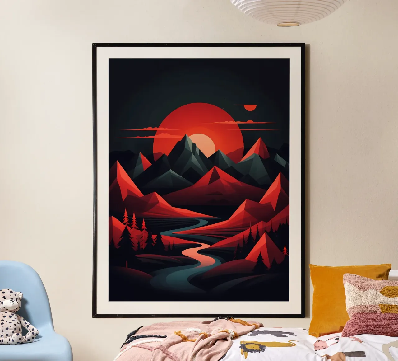 Sunset Symphony poster by Artistic-shop