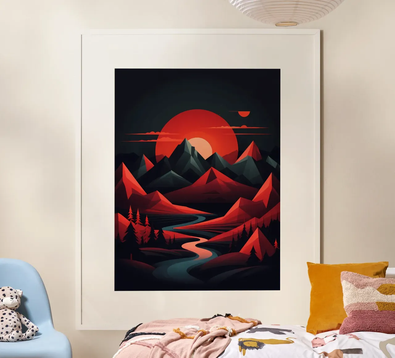 Sunset Symphony poster by Artistic-shop