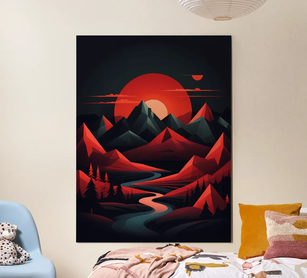 Sunset Symphony poster by Artistic-shop