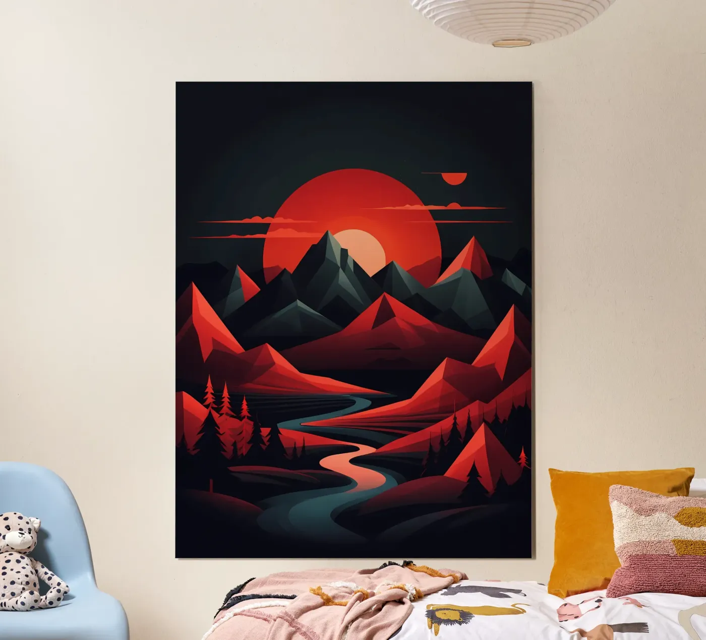 Sunset Symphony poster by Artistic-shop