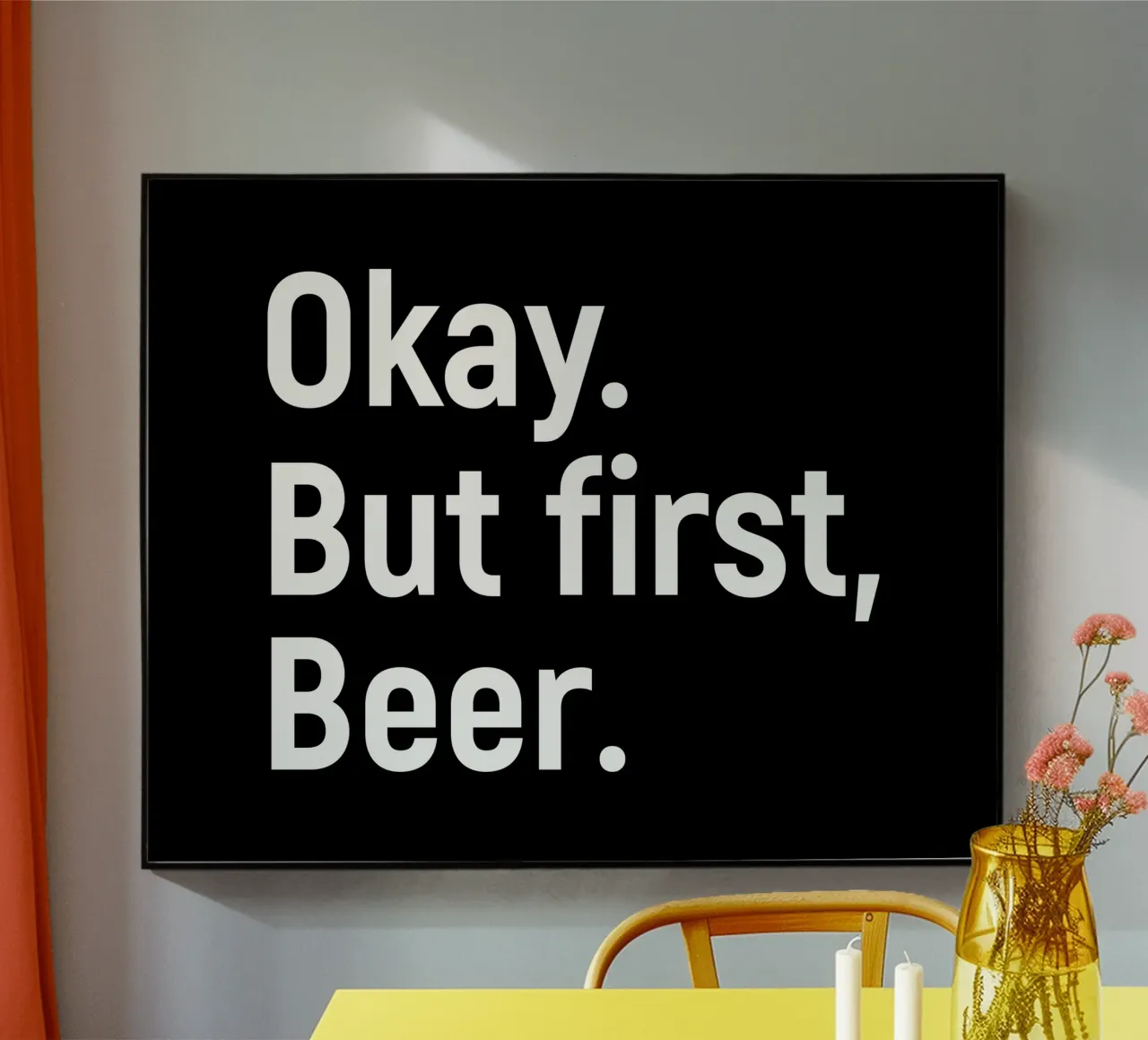 okay. But first beer plexiglass da happieeagle