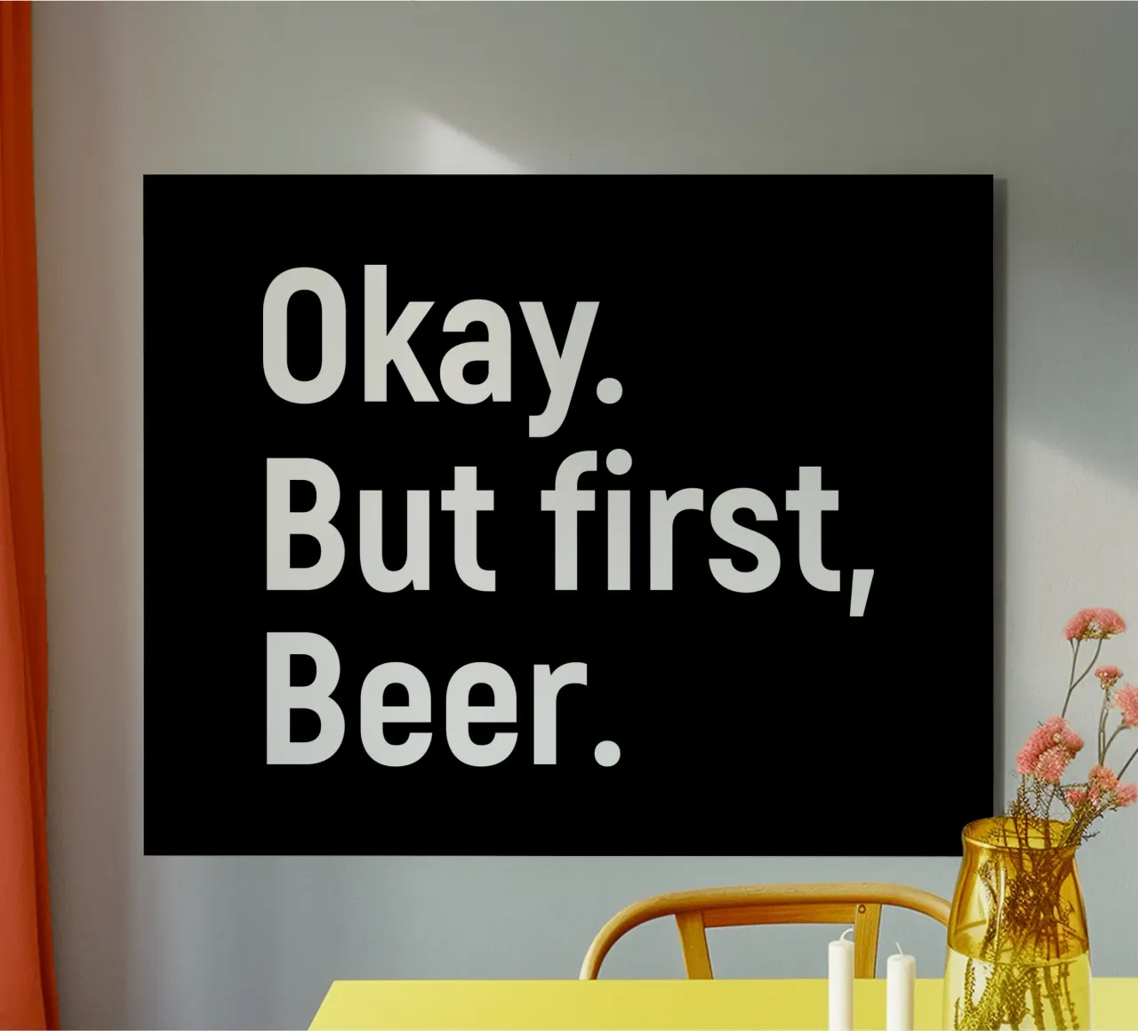 okay. But first beer alluminio dibond da happieeagle