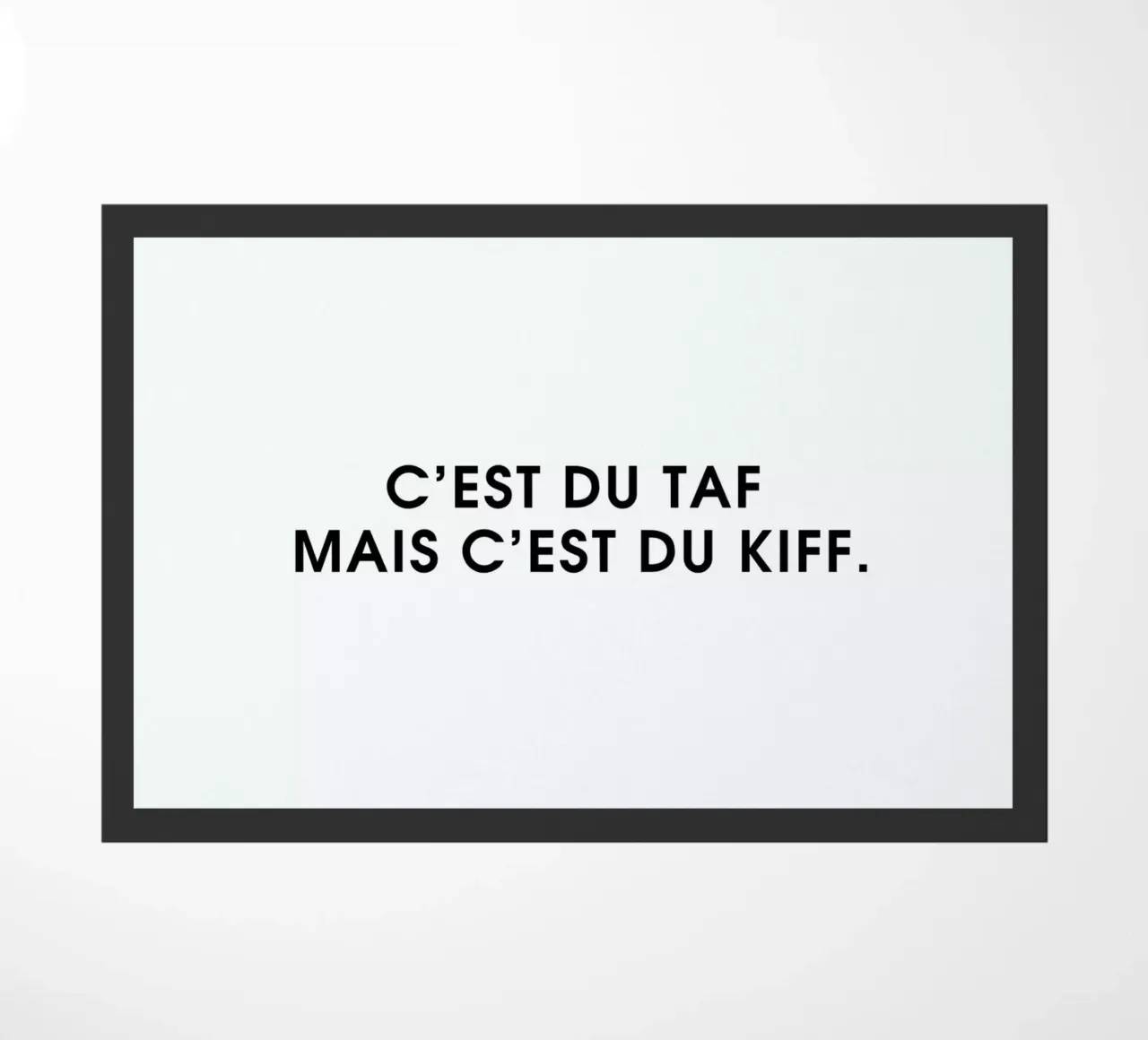 C'est du taf mais c'est du kiff - White zerbino da Intertitres