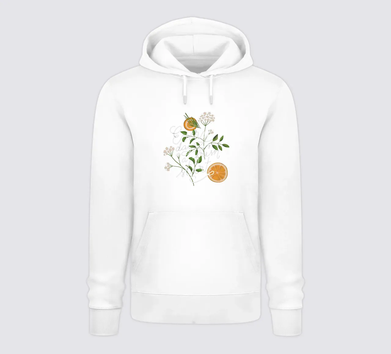 Everyday is a Fresh Start felpa con cappuccio da anisillustration