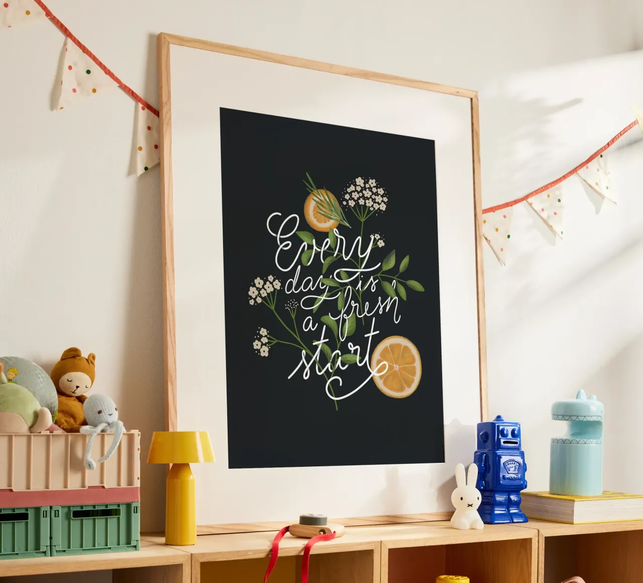 Everyday is a Fresh Start carta hahnemühle da anisillustration