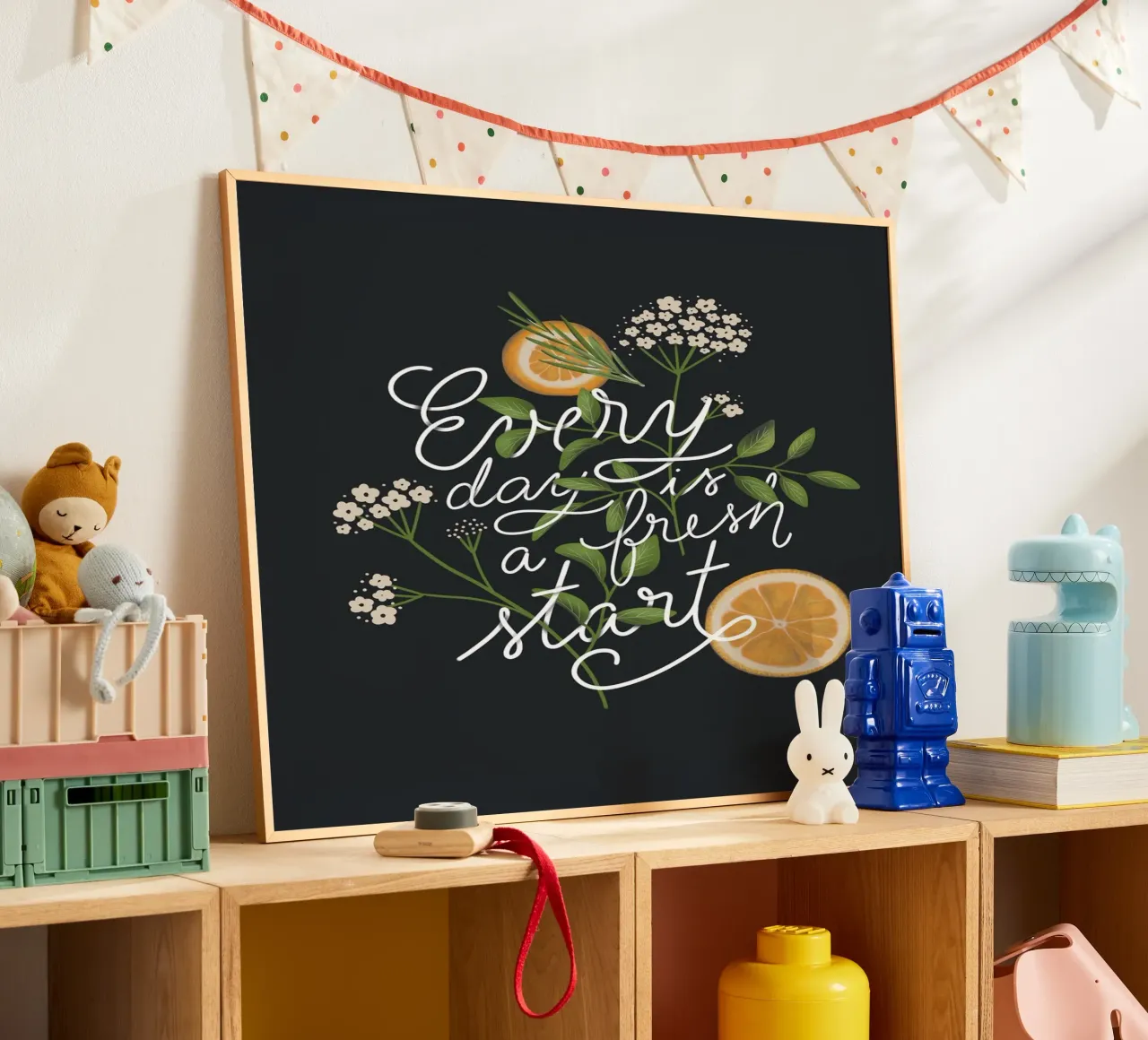 Everyday is a Fresh Start carta hahnemühle da anisillustration
