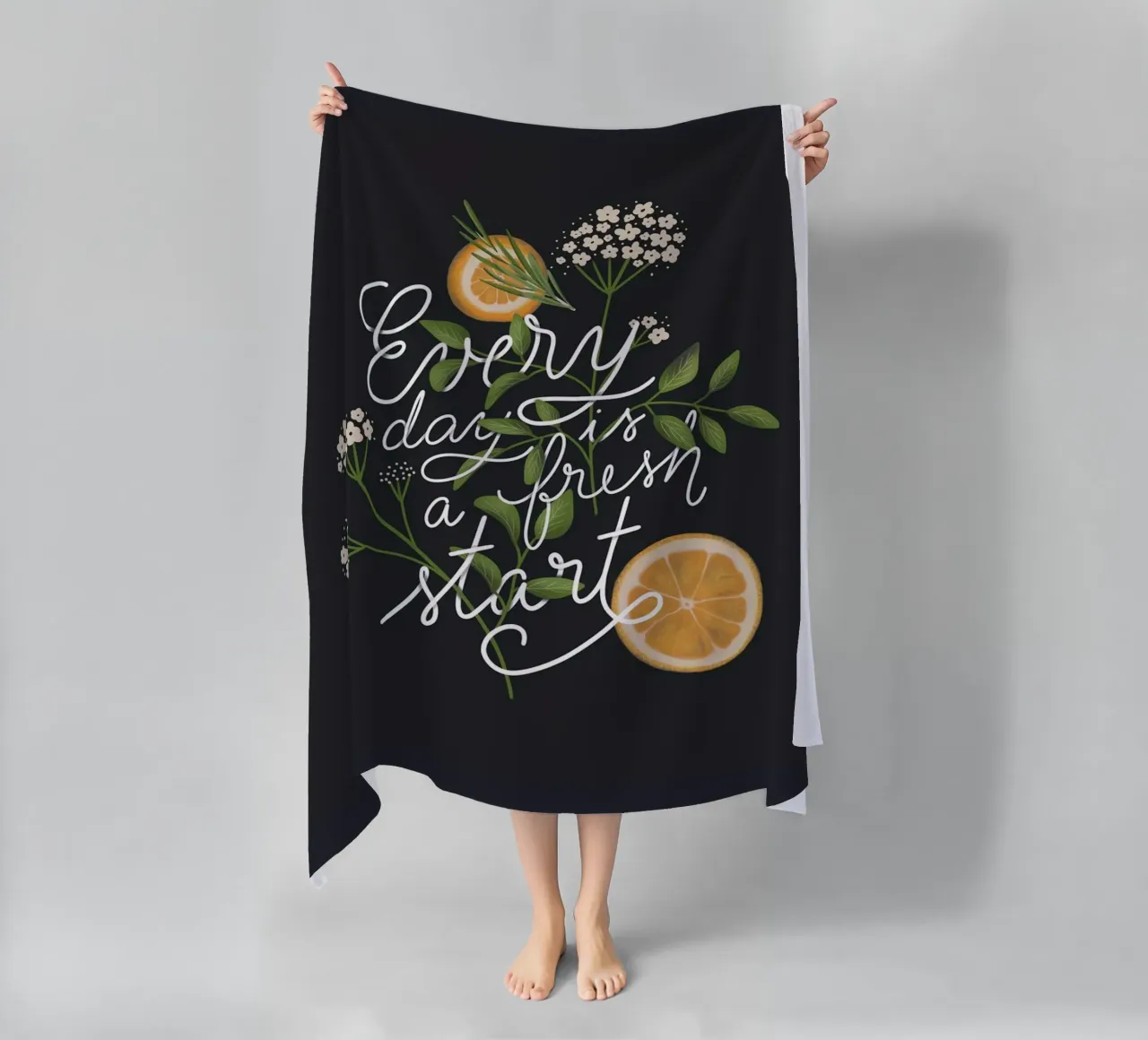 Everyday is a Fresh Start telo mare da anisillustration