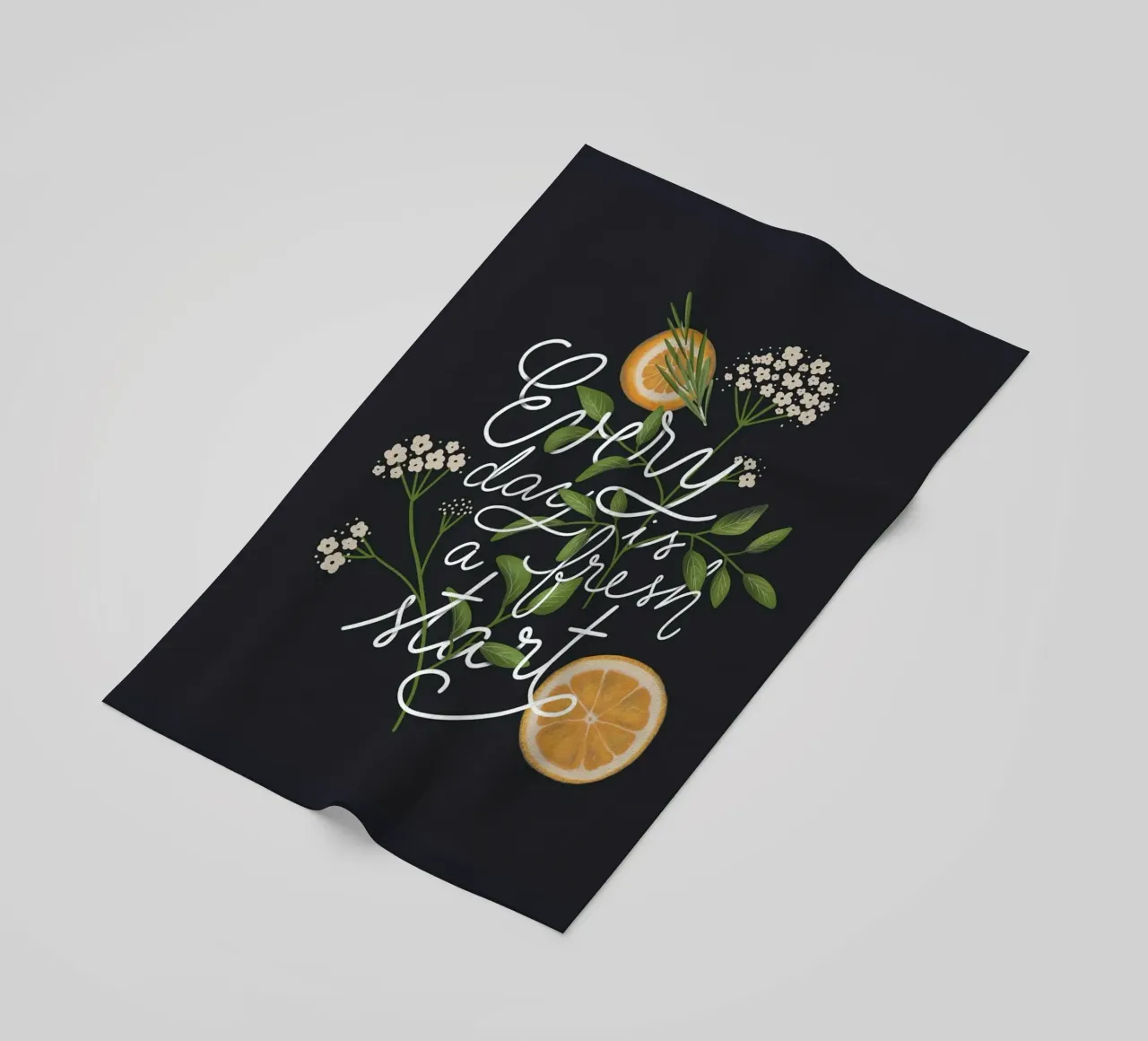 Everyday is a Fresh Start telo mare da anisillustration