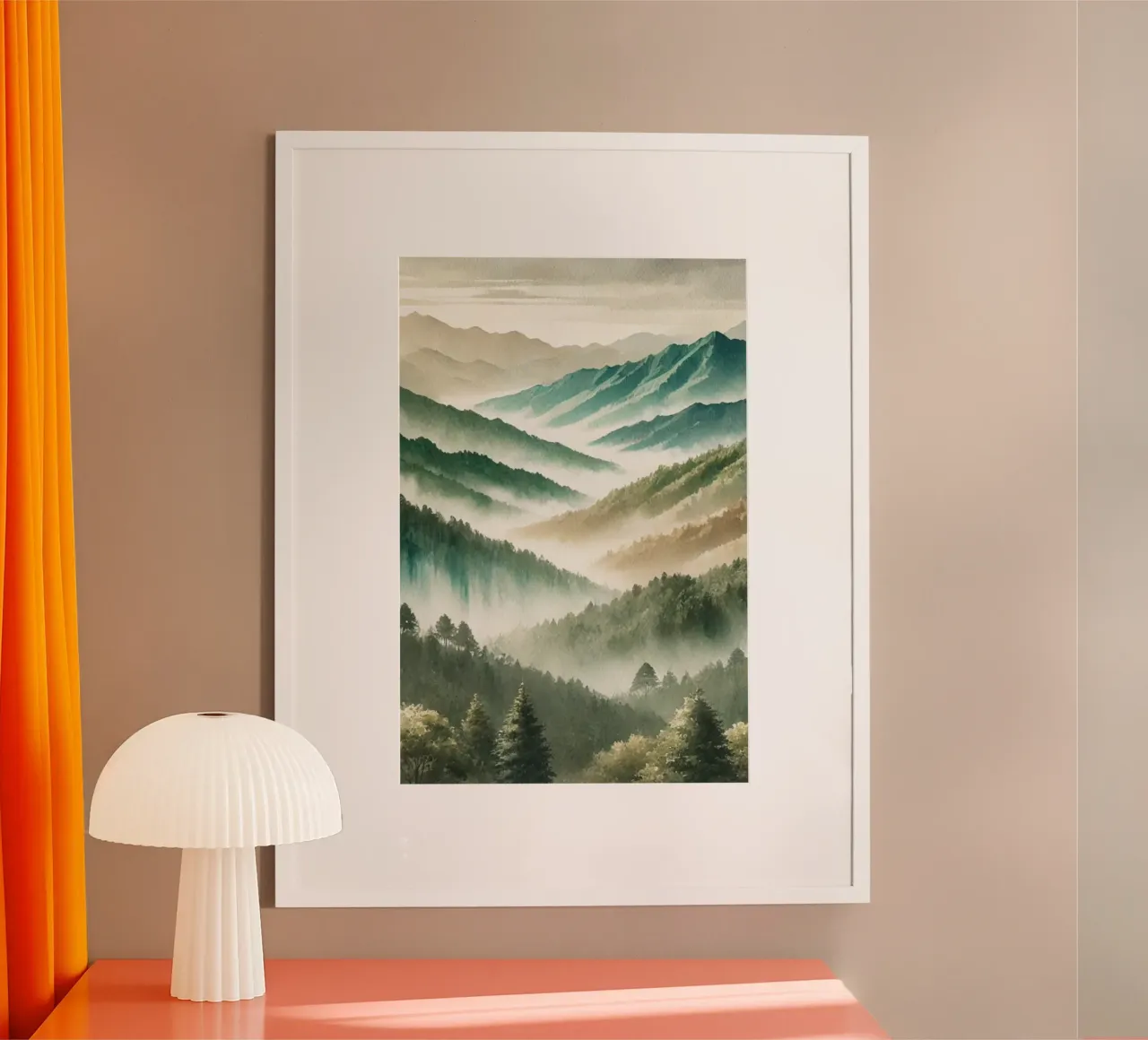 L'Éveil des Montagnes 2 carta hahnemühle da Épure design