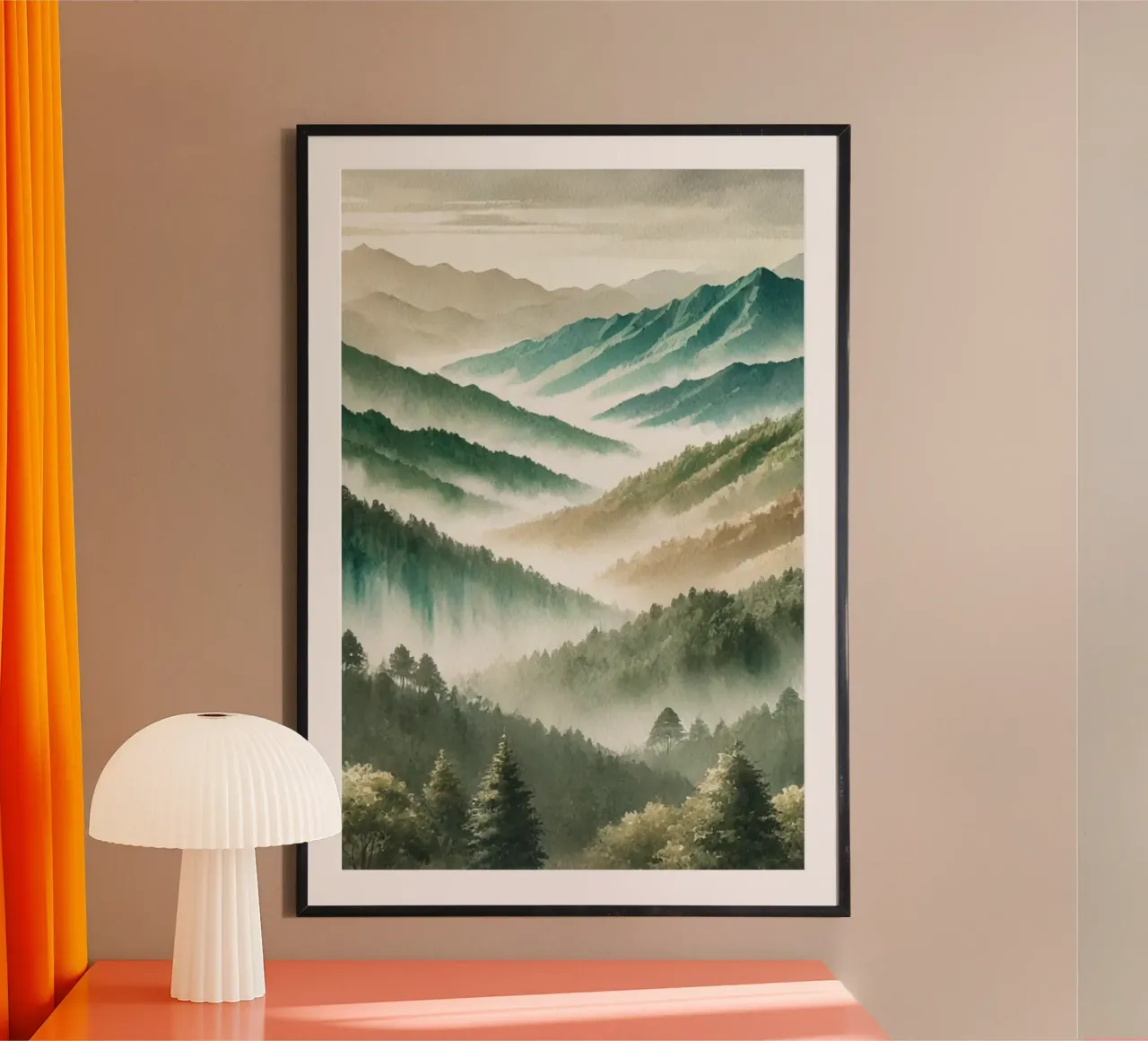 L'Éveil des Montagnes 2 carta hahnemühle da Épure design