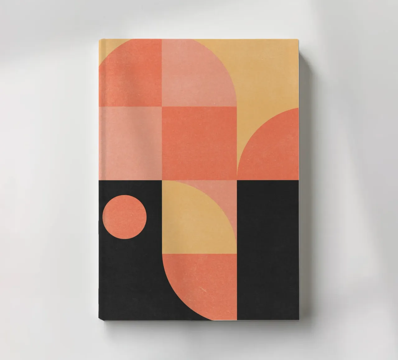 Minimale Abstraktion 9 Notizbuch von Gaite