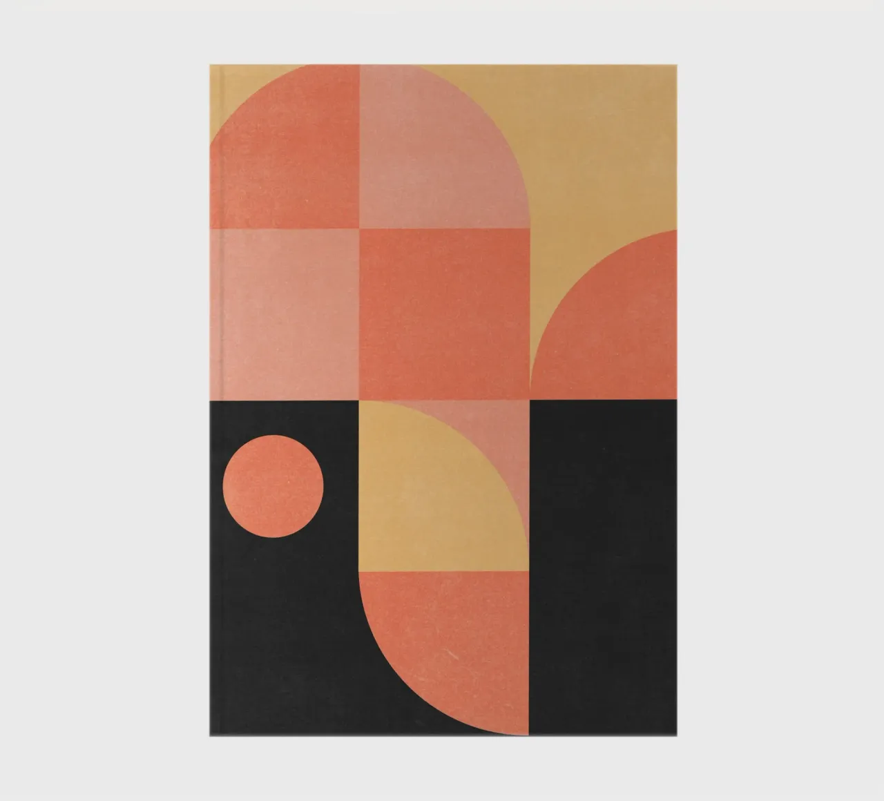 Minimale Abstraktion 9 Notizbuch von Gaite