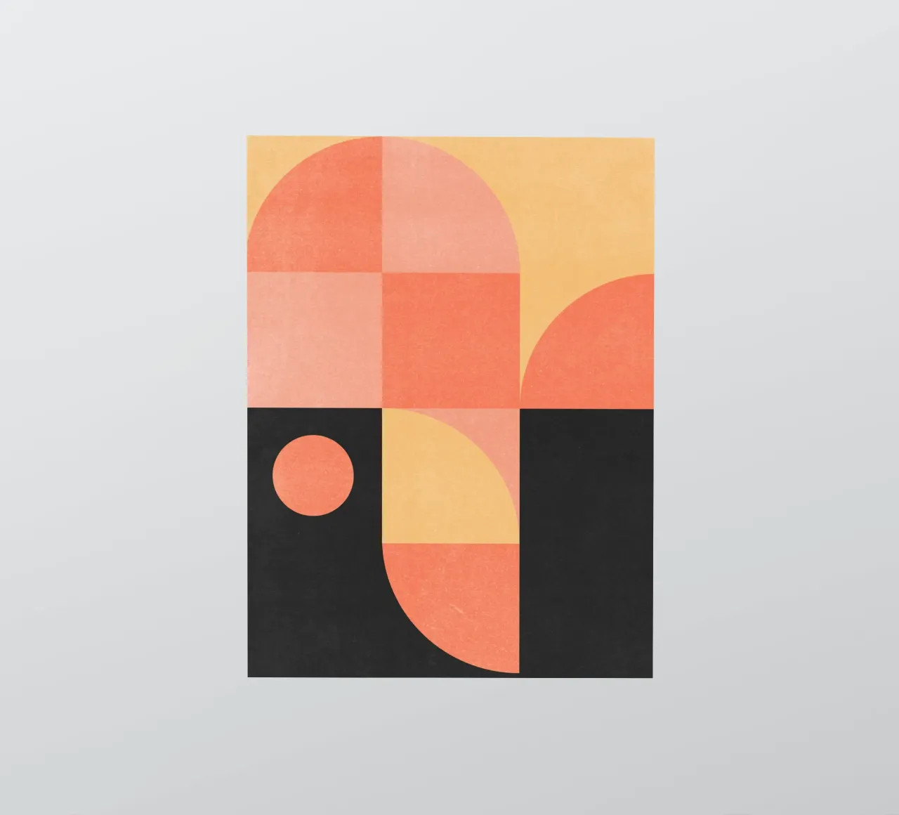 Minimal Abstraction 9 sticker by Gaite