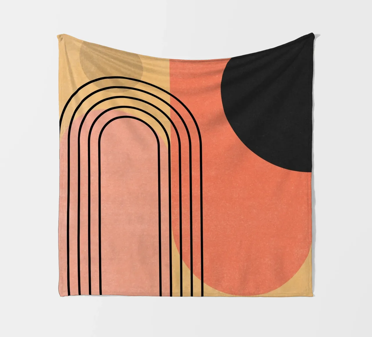 Minimal Abstraction 10 fleece blanket by Gaite