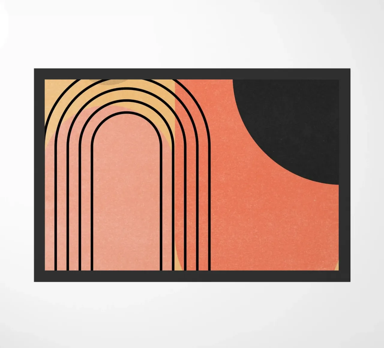 Minimal Abstraction 10 doormat by Gaite