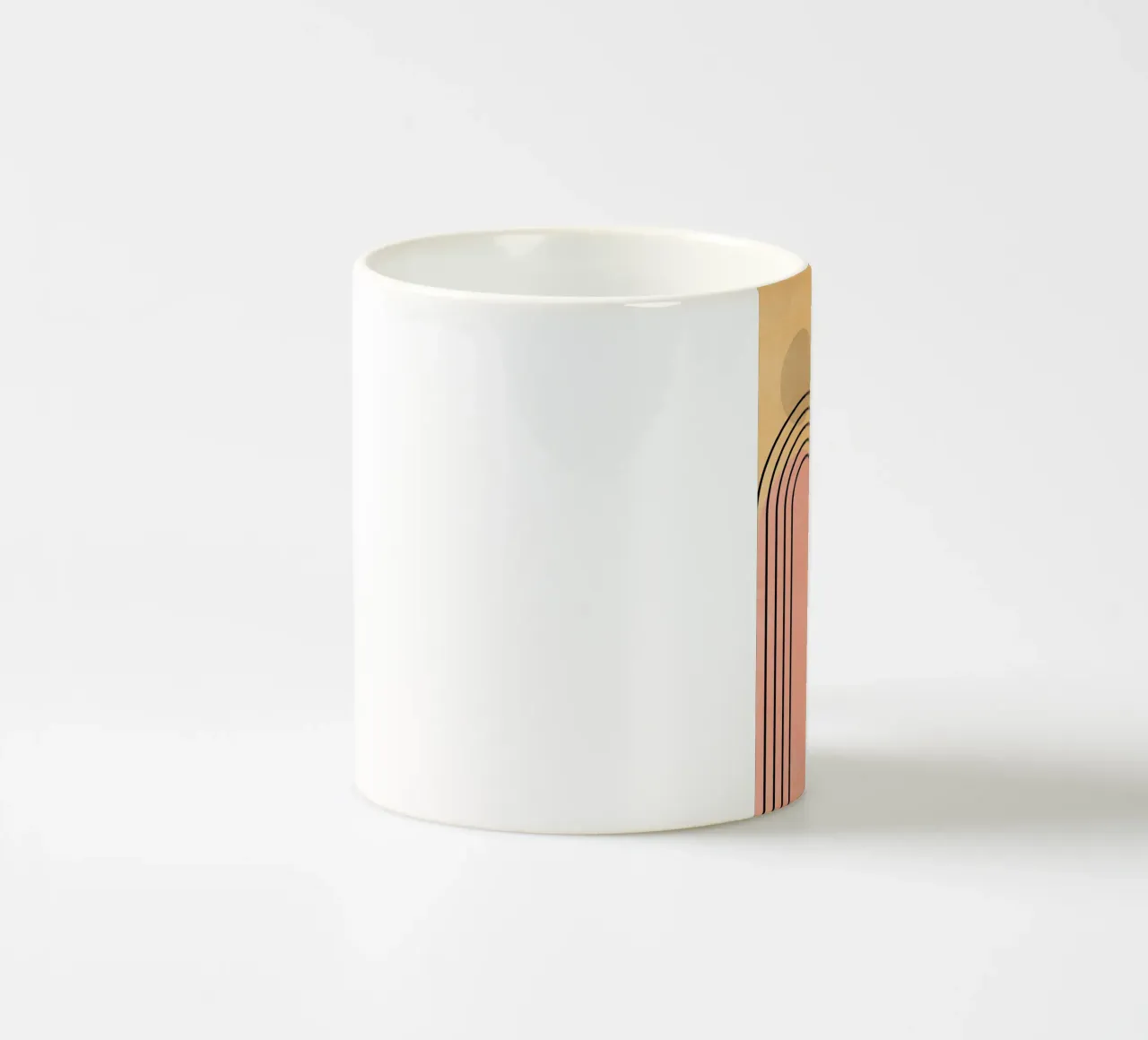 Astrazione minima 10 tazza in ceramica da Gaite