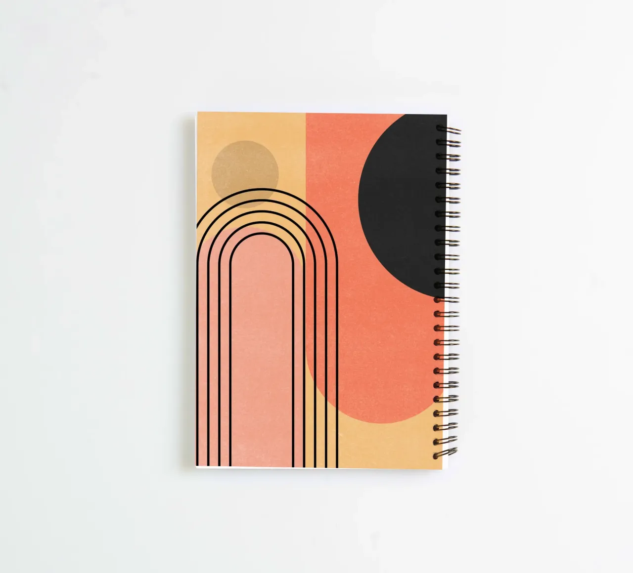 Minimal Abstraction 10 spiral notebook by Gaite