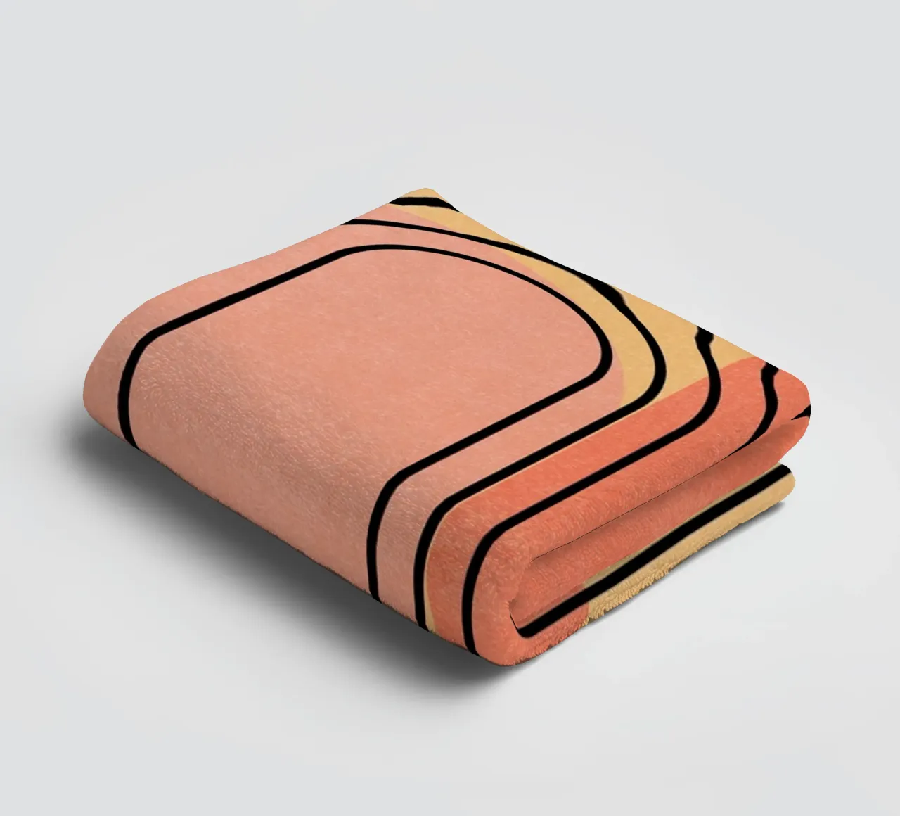 Minimale Abstraktion 10 Handtuch von Gaite