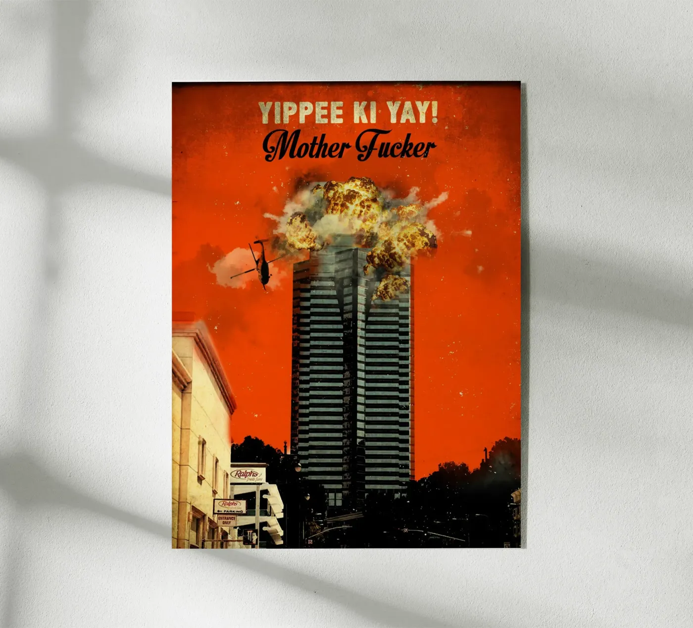 Die Hard acryl van 2toastdesign