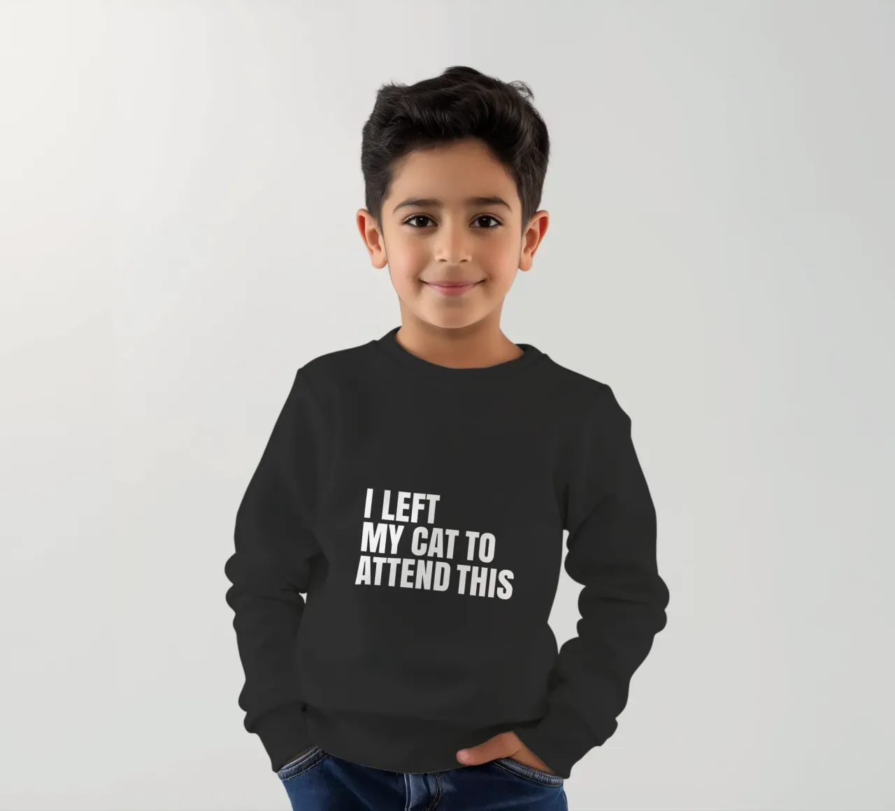 I left my cat to attend this felpa bambino da happieeagle