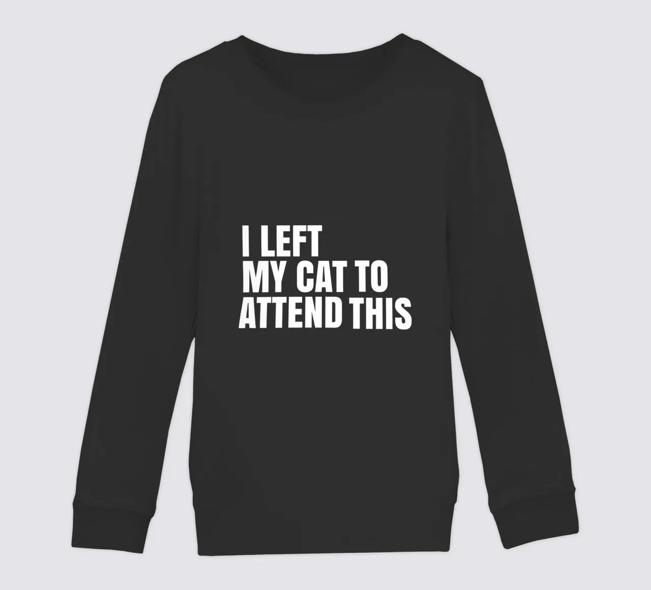 I left my cat to attend this felpa bambino da happieeagle