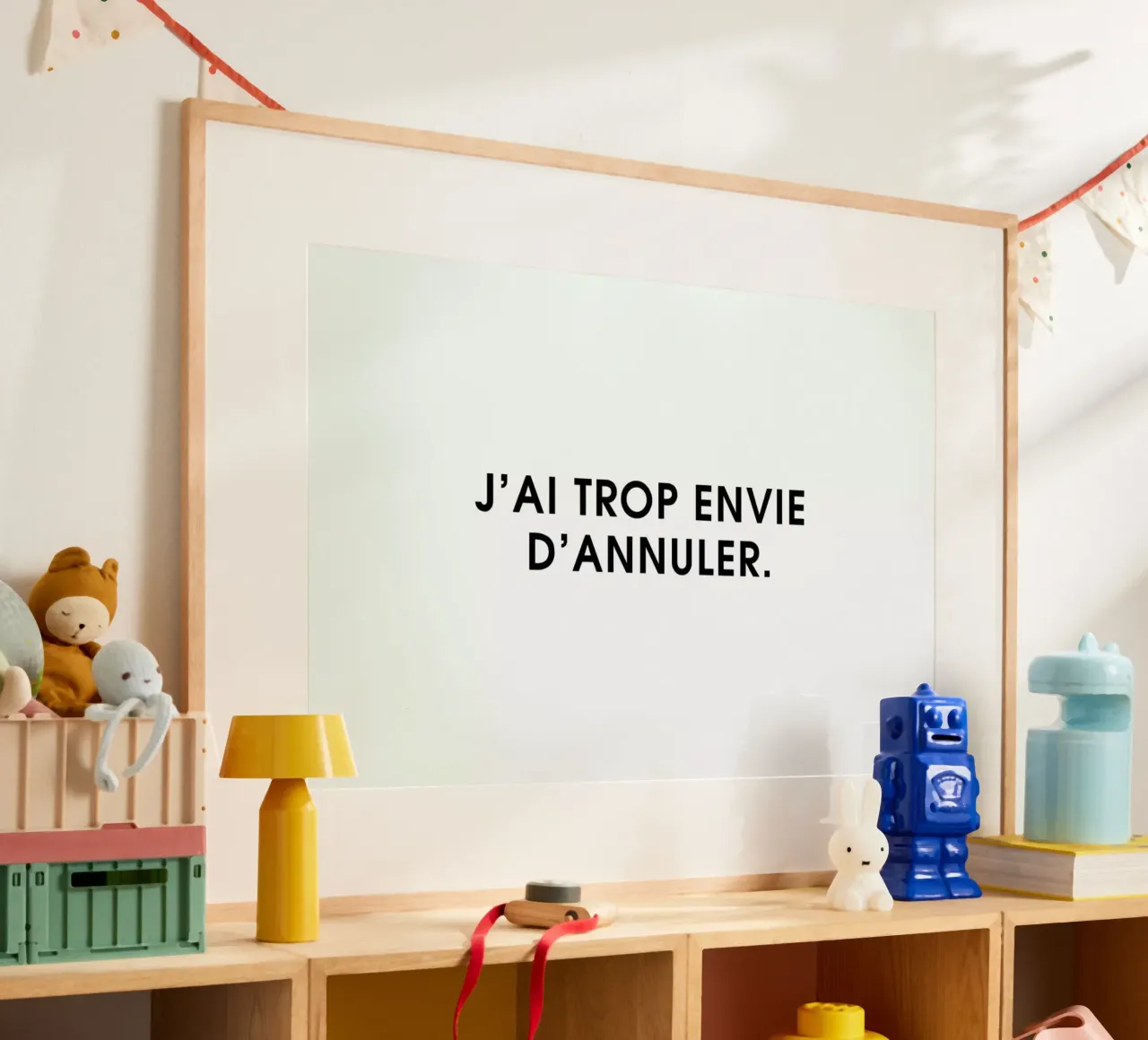 J'ai trop envie d'annuler - White carta hahnemühle da Intertitres