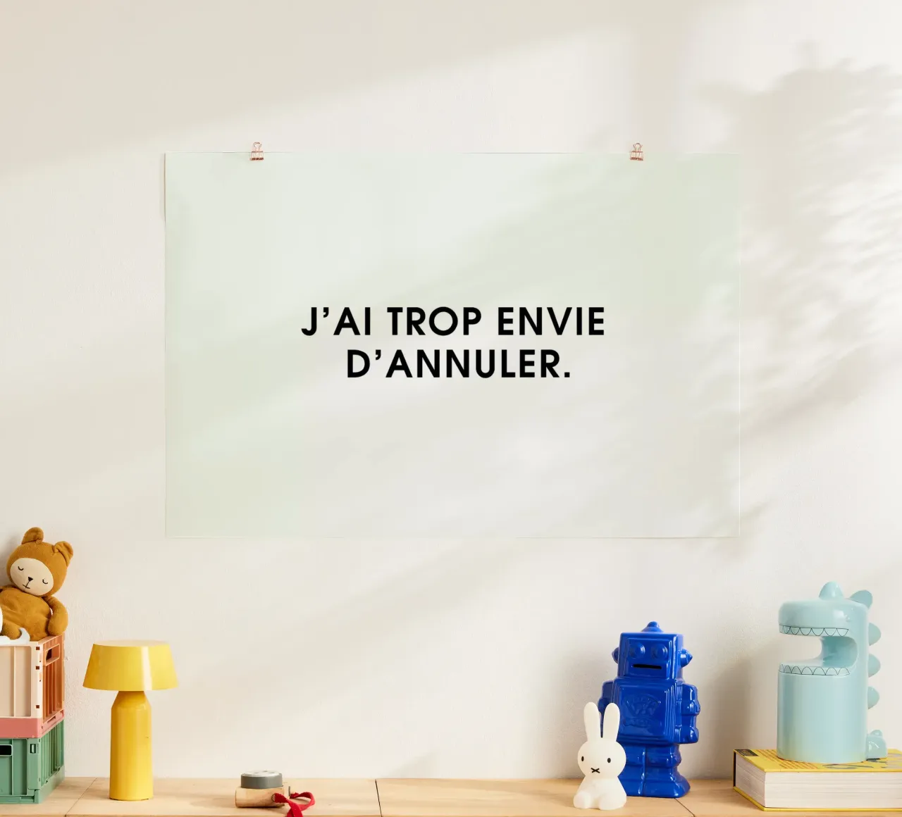 J'ai trop envie d'annuler - White carta hahnemühle da Intertitres