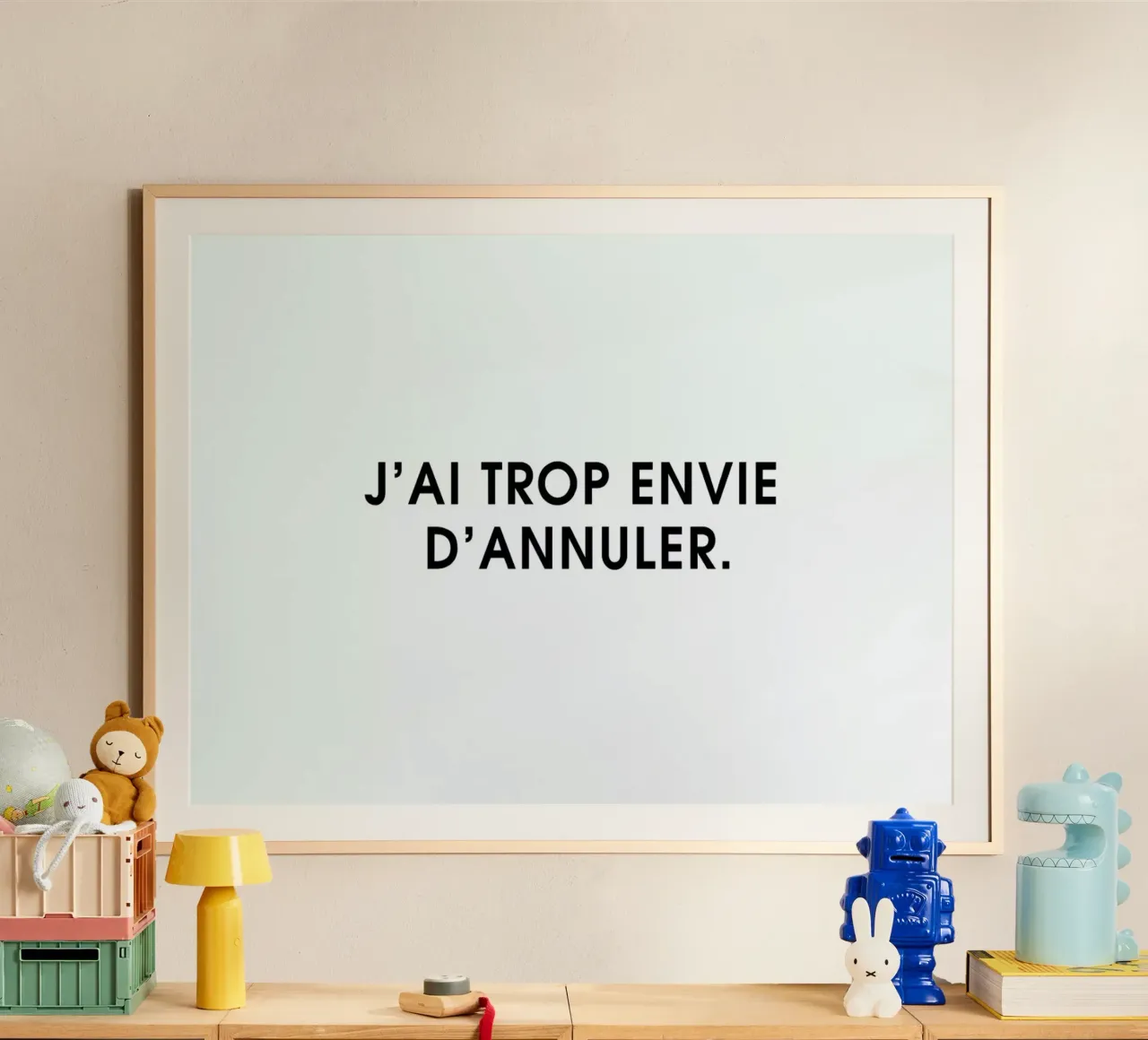 J'ai trop envie d'annuler - White carta hahnemühle da Intertitres