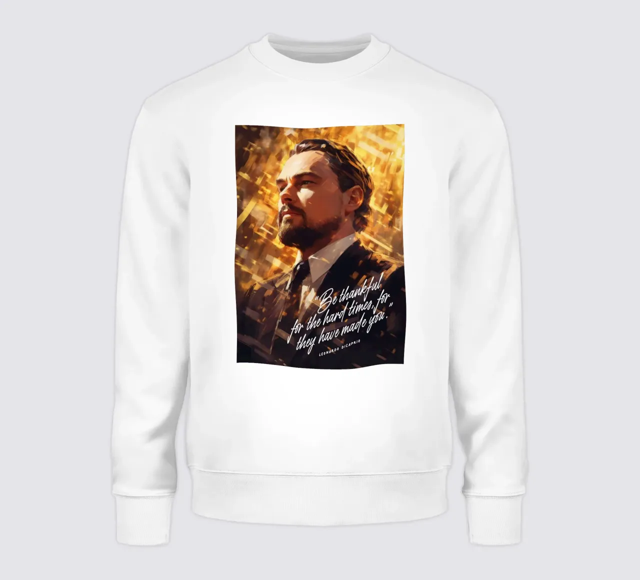 Leonardo DiCaprio Art Quote felpa da Lootprint