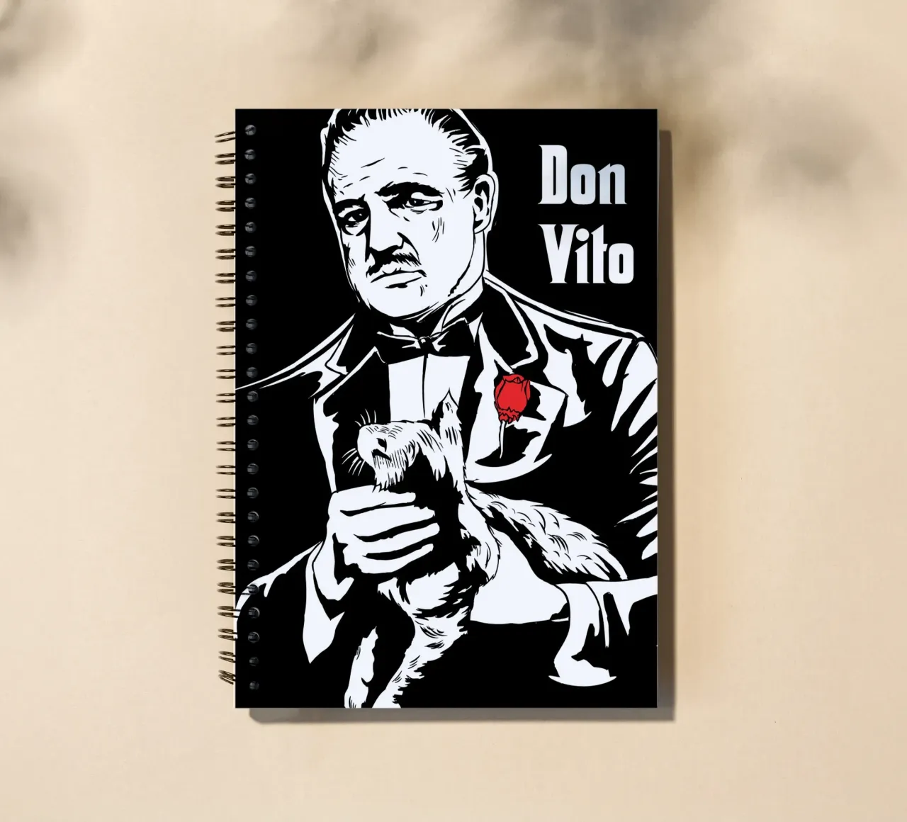 Don Vito diario ad anelli da 2toastdesign