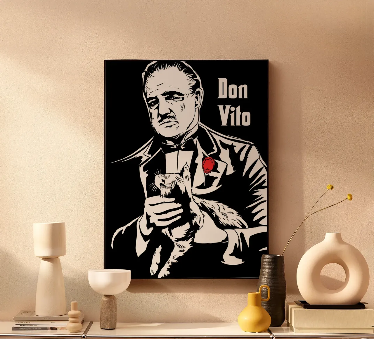 Don Vito alluminio dibond da 2toastdesign